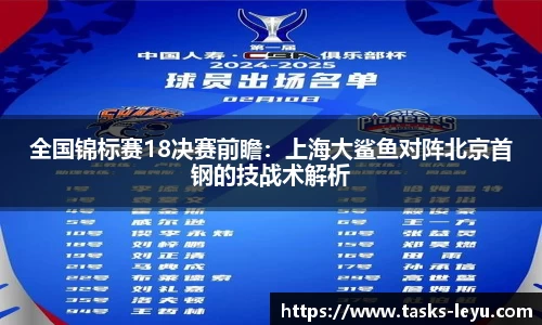 全国锦标赛18决赛前瞻：上海大鲨鱼对阵北京首钢的技战术解析
